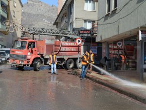 Tunceli Belediyesinden temizlik çalışmaları