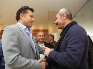 Maçoğlu’ndan, Bodrum Belediye Başkanı’na ziyaret