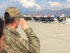 Helikopter Şehitleri Törenle Memleketlerine Uğurlandı