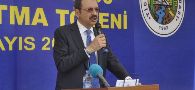 Hisarcıklıoğlu, Dersim’de  temel atma törenine katıldı