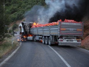 PKK, araç yaktı