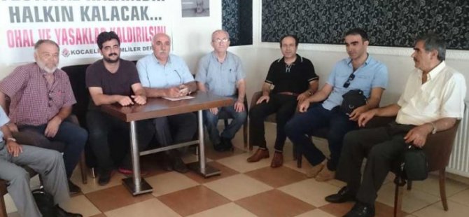 Kocaeli Dersimliler Derneğinden festival yasağı tepkisi