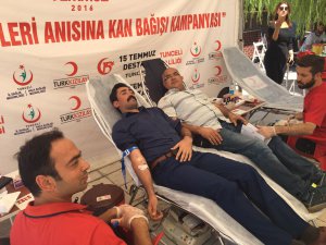 "Kanımızla can kurtaralım" kampanyası
