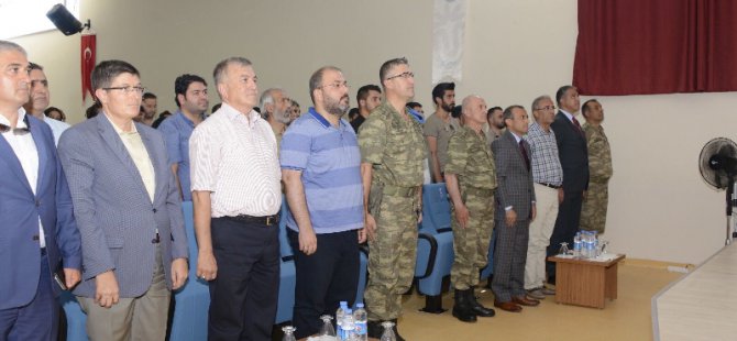Munzur Üniversitesinde konferans düzenlendi