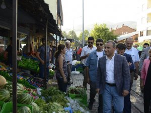 Vali Sonel, Hozat'ı ziyaret etti