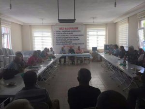 Milletvekili Önlü, Burhaniye Cemevi'nde halkla buluştu