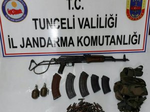 Nazımiye ilçesinde 3 sığınak bulundu
