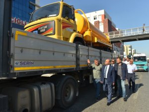 Çiğli'den Ovacık Belediyesi'ne araç hibesi