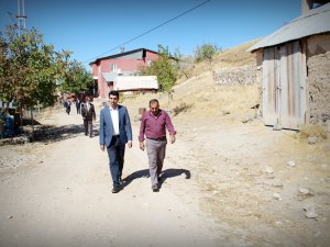 Kaymakam Kazez'den köylere ziyaret