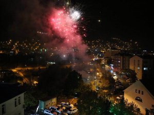 Dersim'de havai fişekli bayram kutlaması