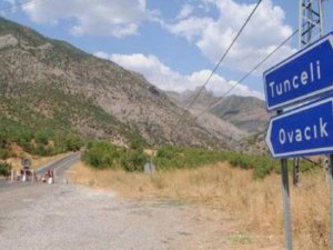 Dersim'de 30 bölgede yasak