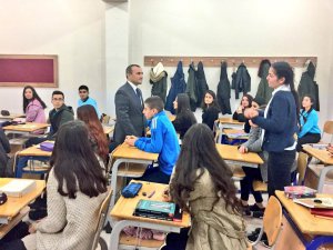 Vali Sonel'den Dersim Anadolu Lisesi'ne ziyaret