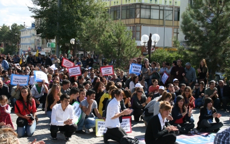 Kesk'ten, Sürgün Protestosu (VİDEO HABER)