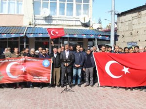 Çemişgezek'te Zeytin Dalı harekatına destek