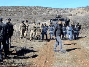 Köylülerden taş ocağı tepkisi