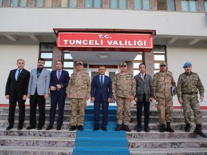 Korgeneral Çardakçı’dan Tunceli’ye ziyaret