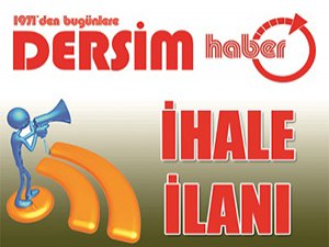 İHALE İLANI