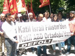 Emek Partisi’nden  İsrail’e protesto