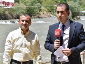 Vali Sonel, TRT Haber’in canlı yayın konuğu oldu