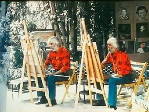 İzmir’in ikonik ikiz ressamları Hasan-Hüseyin Varol