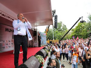 İnce, Kılıçdaroğlu’nun memleketi  Dersim’de  konuştu