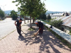 Hozat’ta temizlik çalışması