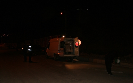 Tunceli’de şüpheli araç fünyeyle patlatıldı