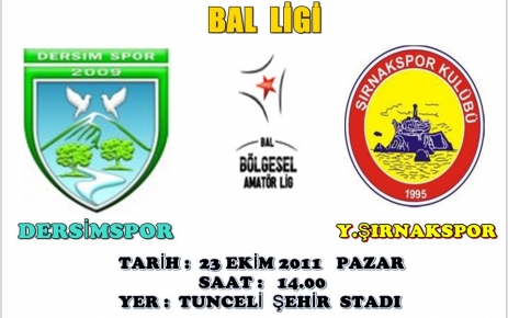 DERSİM ASLANLARI ZORLU VİRAJDA..
