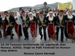 Munzur Çevre Derneği festival için çağrı yaptı