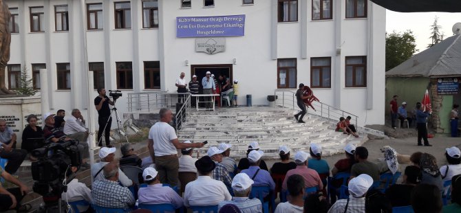 Aleviler Baba Mansur anma etkinliğinde buluştu