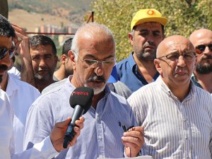 KESK Heyeti: Dersim’de yanan insanlığımızdır