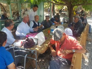 Yaşlılardan Pir Ali ziyareti