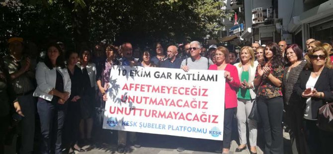 Gar katliamında hayatını kaybedenler anıldı
