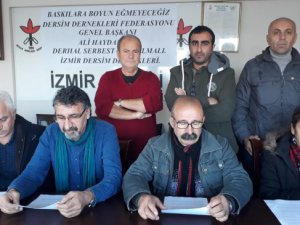 İzmir Dersimliler Derneği: Ali Haydar Ben serbest bırakılsın