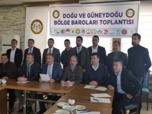 Bölge Baroları Toplantısı Muş’ta Yapıldı