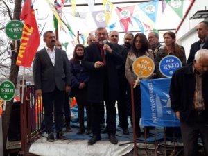 HDP seçim bürosunu açtı