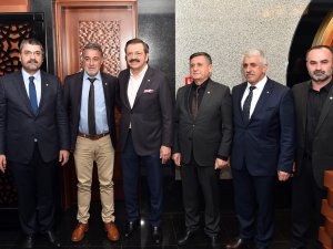 TSO'dan Başkan Hisarcıklıoğlu'na ziyaret