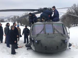 Polis helikopteri zorunlu iniş yaptı