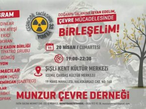 Munzur Çevre Koruma Derneği’nden etkinlik