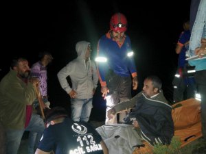 Kayalıklardan düşen kişiyi AFAD ekipleri kurtardı