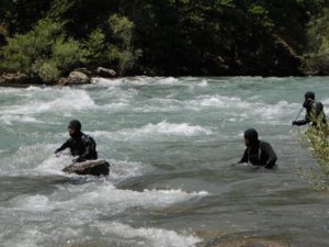 Munzur'a düşen Engin'den iz yok