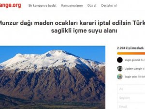 Change.org’da maden sahaları için imza kampanyası