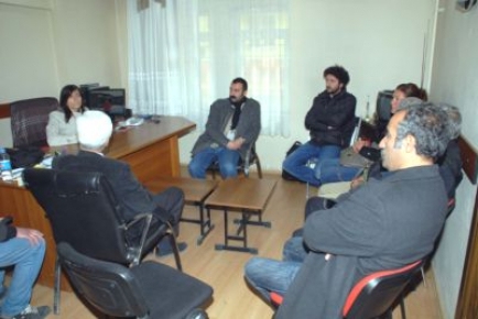 Tunceli Gazeteciler Derneğine Taziye Ziyaretleri