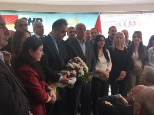 CHP İl başkanlığında devir teslim töreni yapıldı