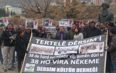 Seyit Rıza büstünün önünde anıldı