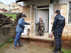 Sosyal destek ödemeleri evlerde yapılmaya başlandı