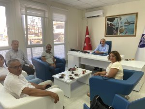 Başkan Maçoğlu, Başkan Atabay'ı ziyaret etti