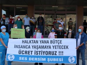 SES Dersim Şubesi’nden “Halktan yana bütçe insanca yaşama” talebi