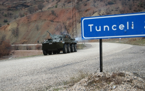 Tunceli’de karakola taciz ateşi