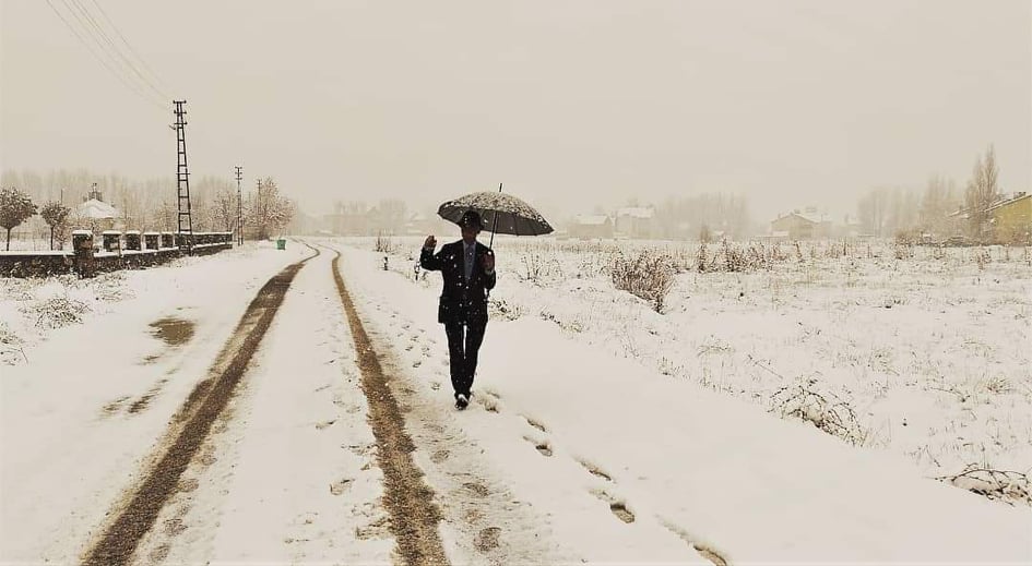 Dersim’de kar yağışı: 56 köy yolunu ulaşıma kapattı